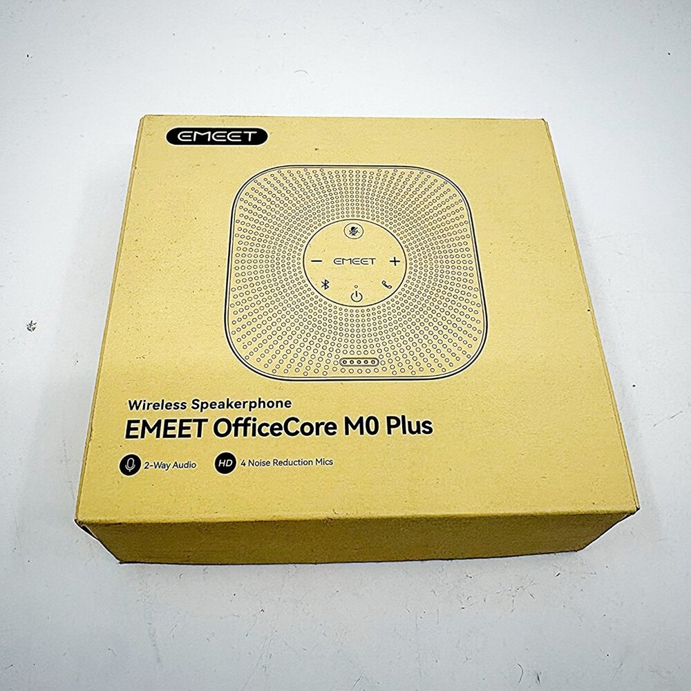 EMEET M0 Plus Bluetooth Conference Speakerphone Clear Audio